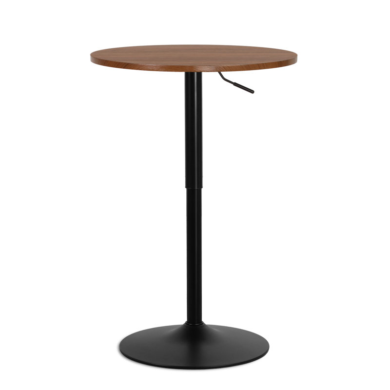 Ebern Designs Height-adjustable Round Dining Table with Swivelling ...